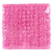 2 cm Artificial Rose Flowers Wedding Bride Bouquet Silk Foam Home Decor Rose Flowers – 24 Piece