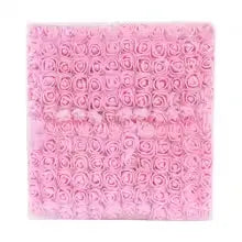 2 cm Artificial Rose Flowers Wedding Bride Bouquet Silk Foam Home Decor Rose Flowers – 24 Piece