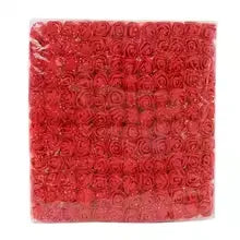 2 cm Artificial Rose Flowers Wedding Bride Bouquet Silk Foam Home Decor Rose Flowers – 24 Piece