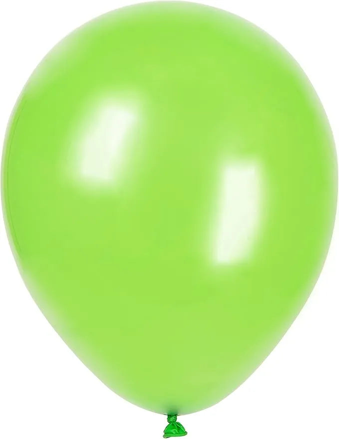 Kiwi Light Green Latex balloons 10 In. 20 Pcs.