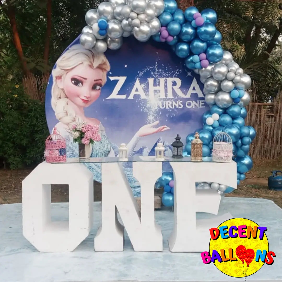Frozen-Themed Birthday Party Setup Karachi – Magical & Enchanting Celebration Decor