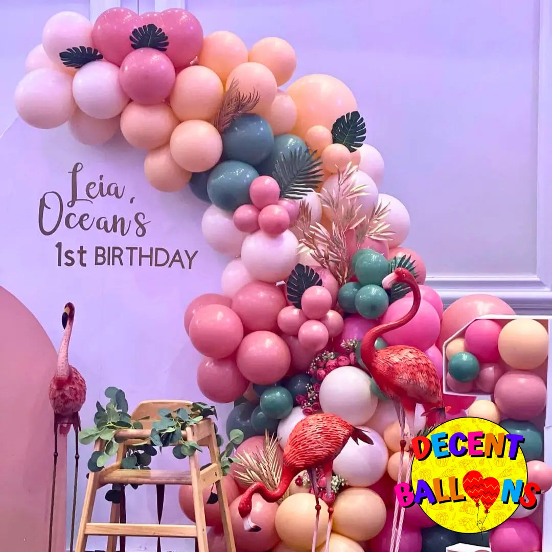 Flamingo Fiesta Birthday Decor Karachi – Tropical & Vibrant Celebration Setup