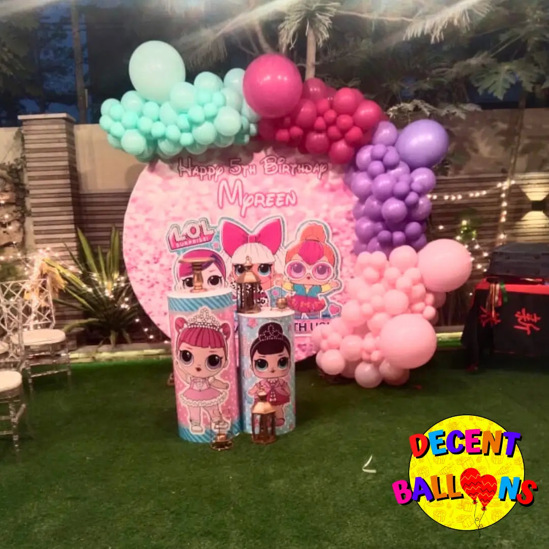 LOL Surprise Birthday Decoration Karachi – Fun & Trendy Celebration Setup
