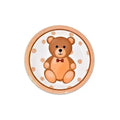 Teddy Bear Paper Plates 10 Pcs
