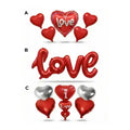 Valentine Day Foil Balloons 3 Sets