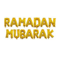 Ramadan Mubarak Foil Balloon Banner