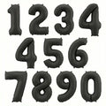 Premium Matte & Pastel Number Foil Balloons (0-9) - Various Colors