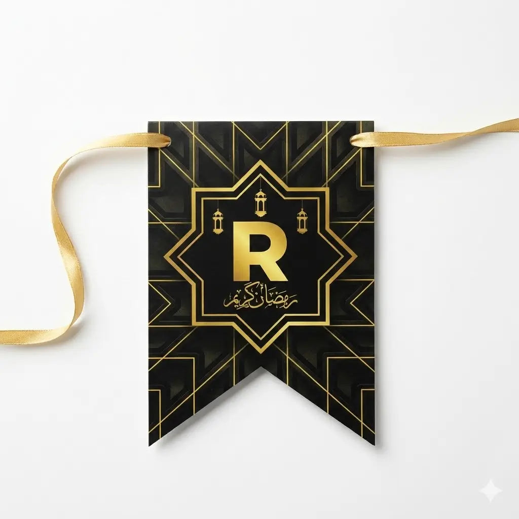 Ramadan Kareem Hanging Flag Banner