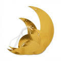 Golden Crescent Moon Hanging Set - Ramadan Mubarak Décor –